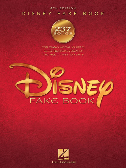Title details for The Disney Fake Book by Hal Leonard Corp. - Available